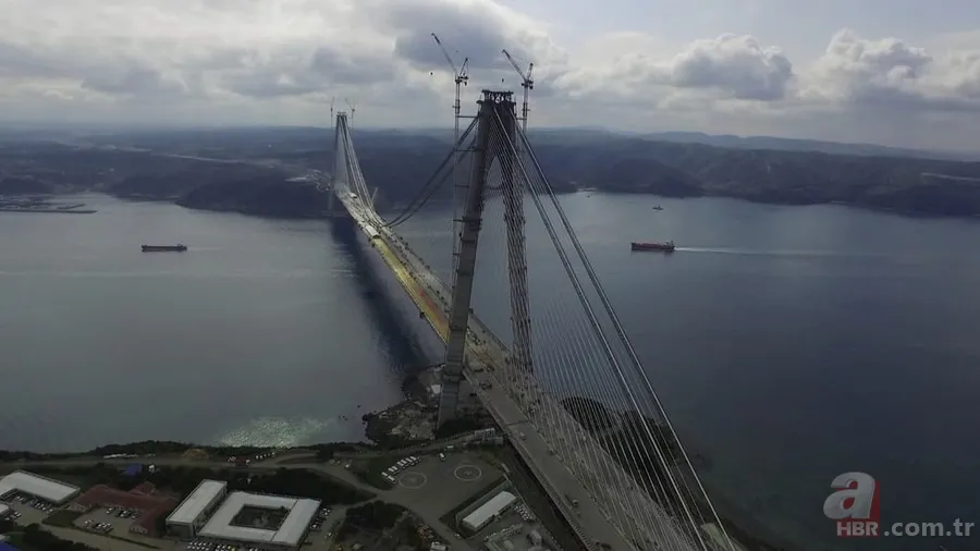 Yapımı 39 ay süren Yavuz Sultan Selim Köprüsü'nden 39 fotoğraf 20