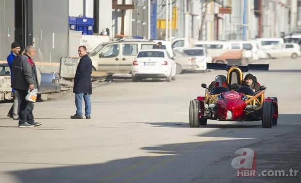 Hayalindeki yarış otomobilini 35 bin liraya yaptı 12