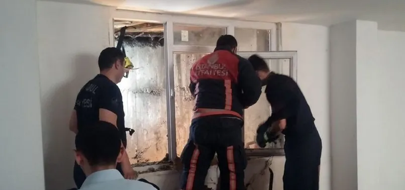 İstanbul'da 5 katlı binada göçük! 1 ölü