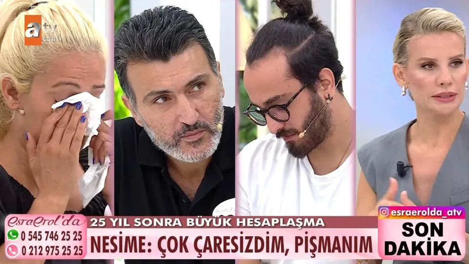 Esra Erol’da 25 yıllık hasret bitti! Büyük hesaplaşma babasına kavuştu