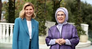 Zelenskiy’nin eşi Emine Erdoğan’a minnettar!