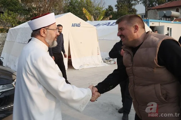 Diyanet İşleri Başkanı Ali Erbaş Hatay’daki Rum-Ortodoks Kilisesi’ni ziyaret etti