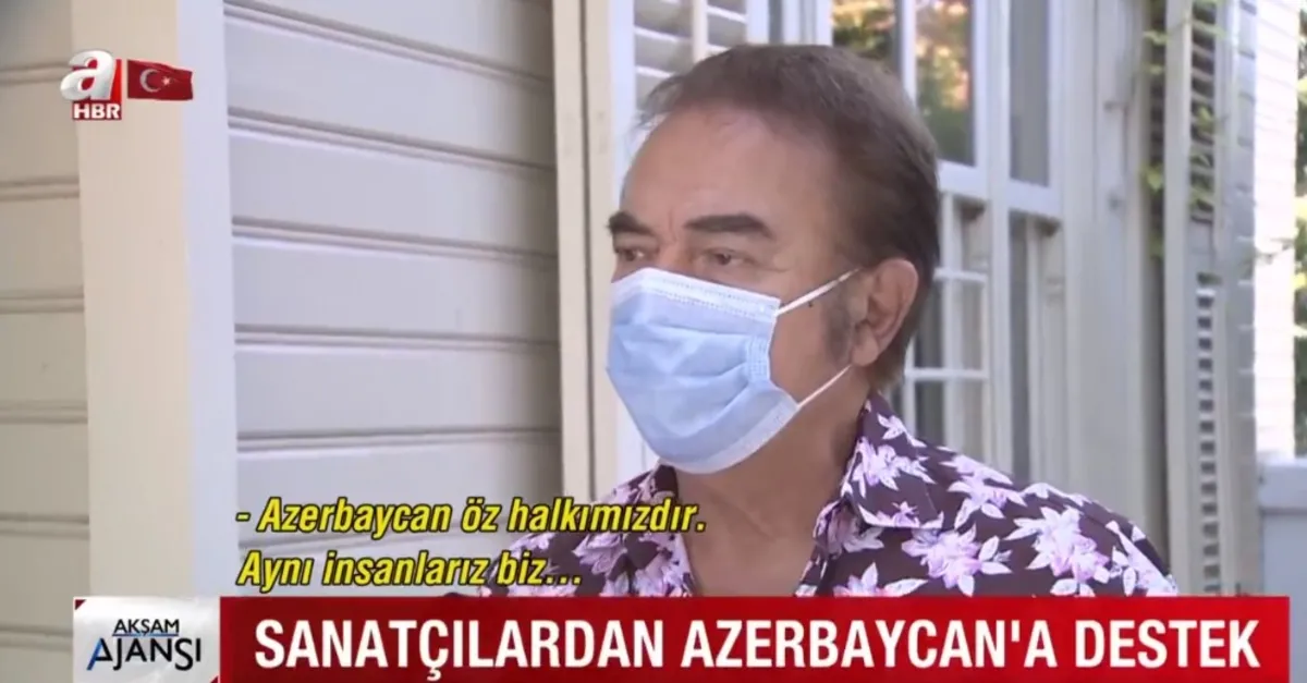 Orhan Gencebay, Yazar İskender Pala ve Hülya Koçyiğit’ten Azerbaycan'a destek