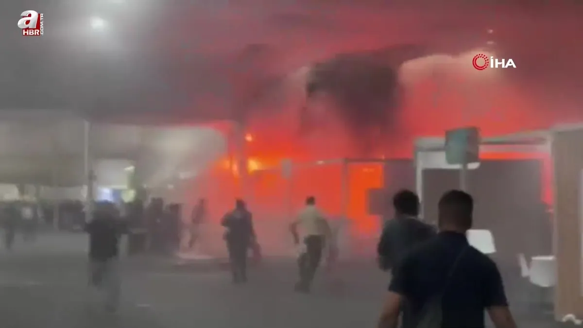 Brezilya’daki COP30 Zirvesi’nde yangın