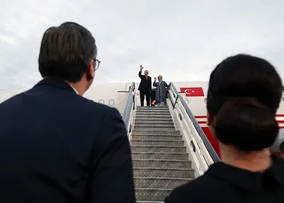 Başkan Erdoğan Sırbistan’dan ayrıldı!