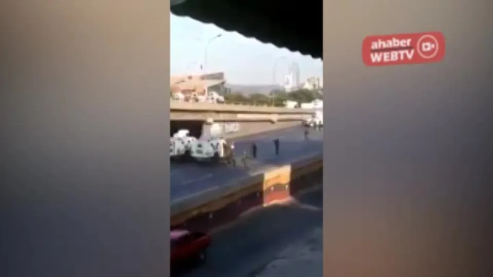 Venezuela’da darbeci askerlerin yakalanma anı