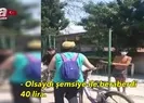 Ada sakinleri fahiş plaj ücretlerine tepki gösterdi