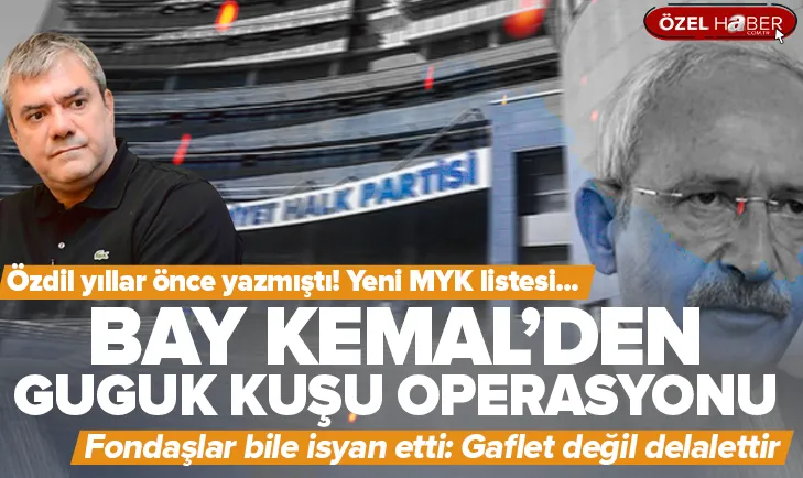 CHPnin yeni MYKsına fondaşlar bile isyan etti