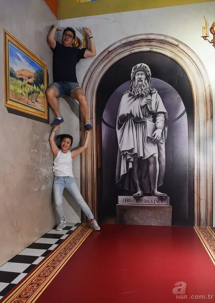 Güney Kore'deki "Trick Eye" illüzyon müzesi 10