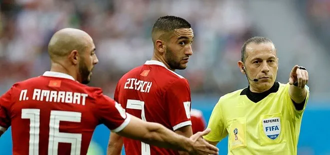 Cüneyt Çakır, Rusya-Mısır maçında 4. hakem