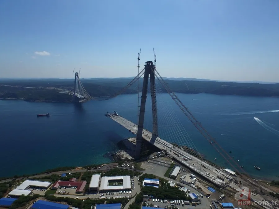 Yapımı 39 ay süren Yavuz Sultan Selim Köprüsü'nden 39 fotoğraf 11
