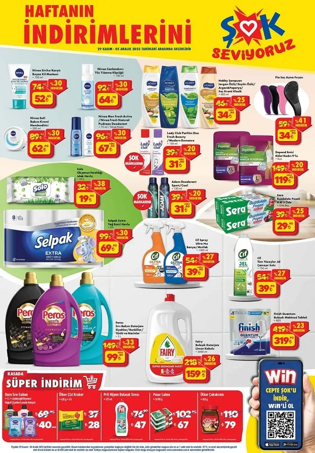 ŞOK 4 Aralık aktüel ürünler kataloğu! ŞOK’ta Ankastre set, tost makinesi, Airfryer, battaniye, Blender, Isıtıcı ve daha fazlası ucuza satışta