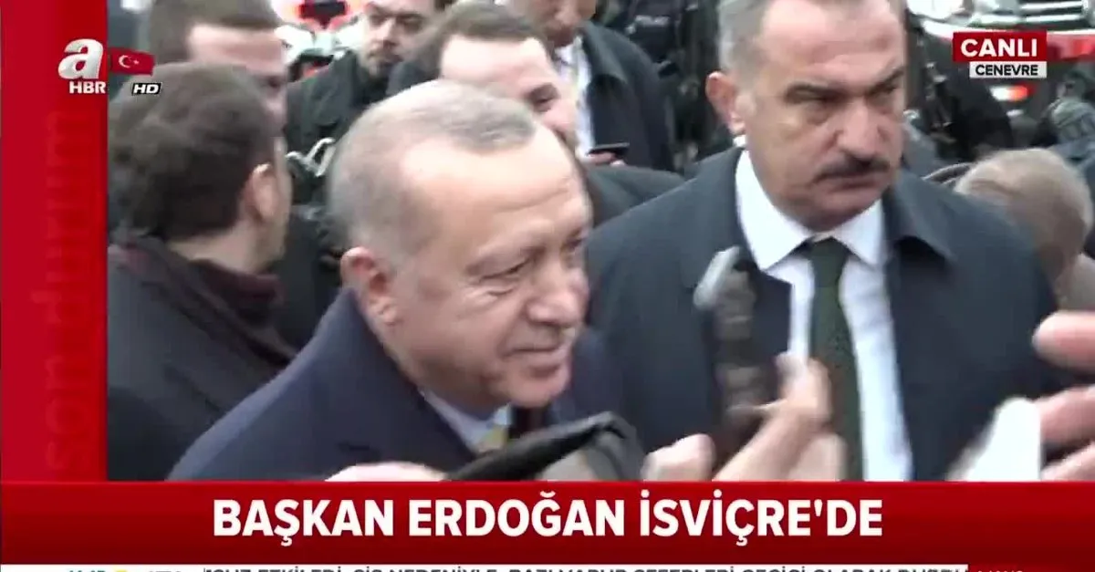 Baskan Erdogan Cenevre De Ahaber Son Dakika Video Izle