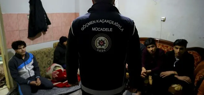 Edirne’de düzensiz göçmen operasyonu: Bir evde 20 kişi yakalandı