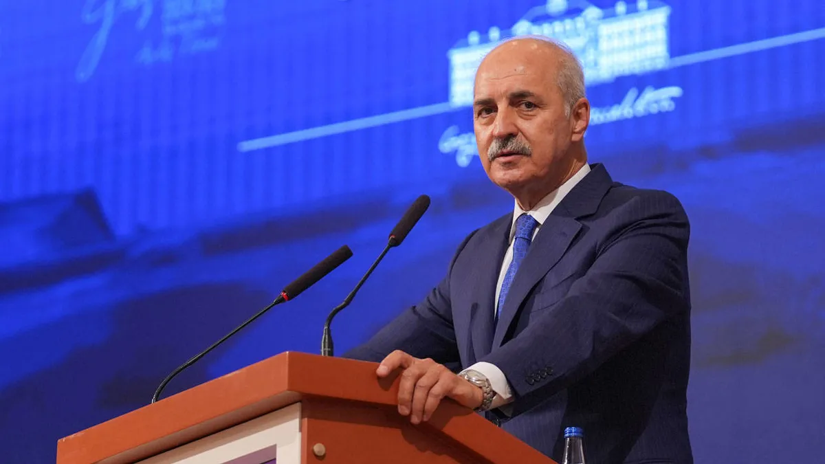 TBMM Başkanı Kurtulmuş'tan "Terörsüz Türkiye" vurgusu