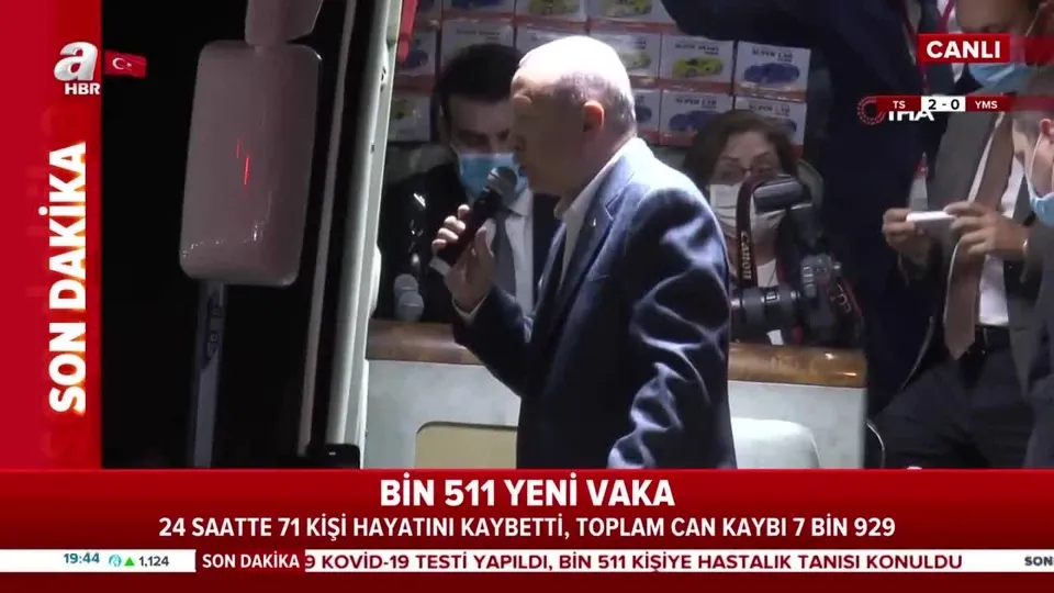 Başkan Recep Tayyip Erdoğan Gaziantep Şehitkamil’de halkla bir araya geldi