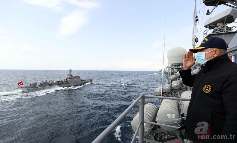 'Mavi Vatan 2021 Tatbikatı'ndan nefes kesen kareler! 87 gemi 27 uçak ve 20 helikopter ile İHA'lar katılıyor 20