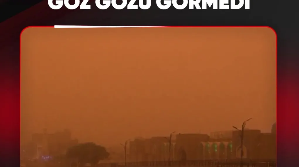 KUM FIRTINASINDA GÖZ GÖZÜ GÖRMEDİ