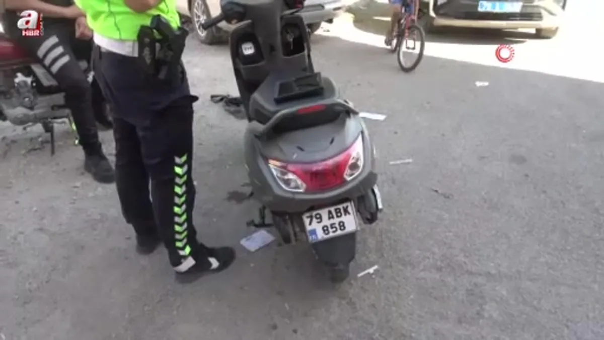 Kilis'te iki motosiklet çarpıştı: 3 yaralı