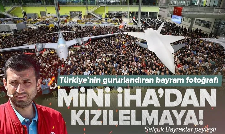 Selçuk Bayraktar’dan gururlandıran Ramazan Bayramı mesajı: Mini İHA’dan, Bayraktar Kızılelma’ya toplandık