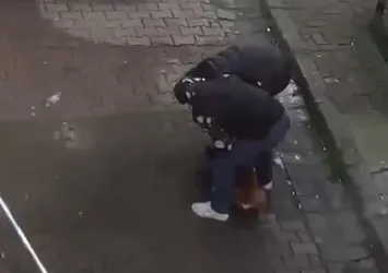 İstanbul'da pitbull dehşeti! Genç adam çevredekilerin yardımıyla kurtarıldı! İşte o anlar...