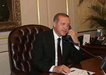 Başkan Erdoğan Kuveyt Emiri ile görüştü