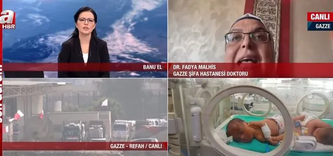 Gazze Şifa Hastanesi Doktoru Fadya Mahlis A Haber’de anlattı: Gazze’de salgın hastalıklar başladı