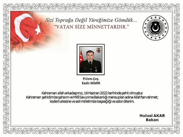 baskan-erdogandan-sehit-uzman-cavus-kadir-kemikin-ailesine-taziye-mesaji-1655394591567.jpg Pençe-Kilit'te Şehit olan Piyade Uzman Çavuş Kadir Kemik toprağa verildi - 1