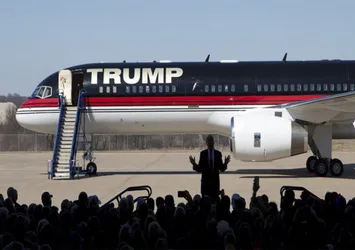 ABD Başkanı Donald Trump'ın özel jeti