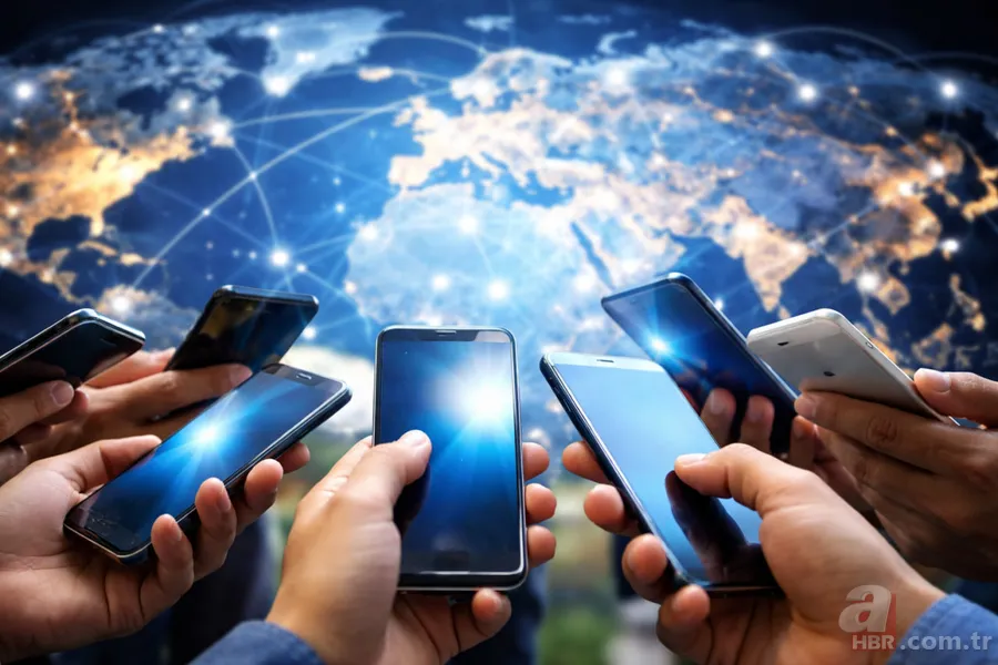 Dünyada en çok telefon kullanan ülkeler açıklandı! Çin ilk sırada Türkiye ise… 1