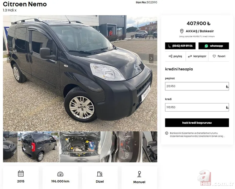 Listede en pahalı ikinci el araç 500 bin TL! Renault 12 ay garanti ile satışa sunuyor! İşte Renault, Peugeot, Fiat, Volkswagen, Hyundai, Opel…. 17