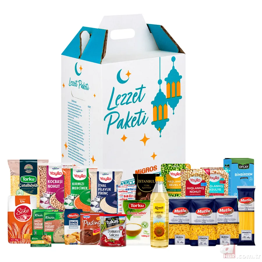 2026 Ramazan kolisi fiyatları ne kadar, içeriğinde neler var? Tarım Kredi, BİM, A101, ŞOK, Migros 10