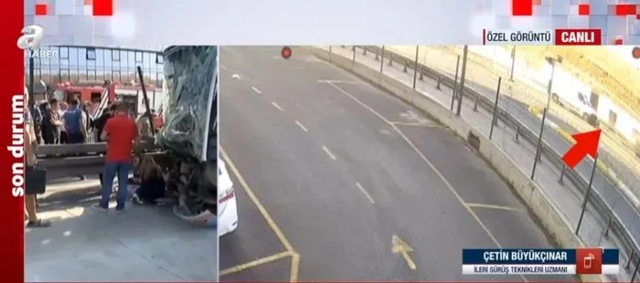 Küçükçekmece’de metrobüs kazası! Çok sayıda yaralı var | Kaza anı ve sonrası A Haber’de