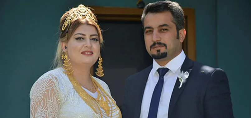 Aşiret düğününde takılan takılar göz kamaştırdı