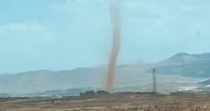 Gaziantep’te hortum! O anlar kamerada