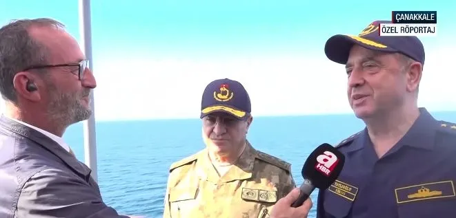 Mavi Vatan’da dev tatbikat! Komutanlardan savaş gemisinde net mesaj: İHA’da bir numarayız