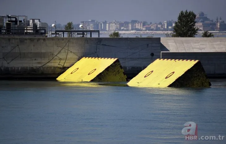Venedik artık sular altında kalmayacak! Proje ilk kez test edildi