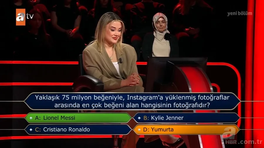 Milyoner'de Instagram sorusu! Messi yerine "yumurta" dedi: Hayatının hatasını yaptı 5