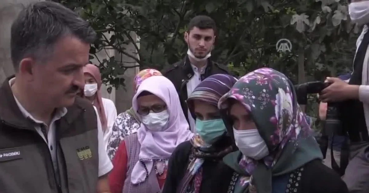 Son dakika: Başkan Erdoğan Giresun'daki selzedelerle görüştü: TOKİ yenisini yapacak