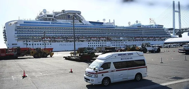 Son dakika: Japonya’da karantina altındaki gemide sayı artıyor! 44 kişide daha Kovid-19 tespit edildi