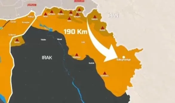 Süleymaniye'de teröristlere SİHA darbesi: 4 PKK/YPG'li öldürüldü - 1
