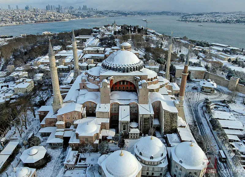 Türkiye kar altında! Onlarca şehirden enfes kar manzaraları 3