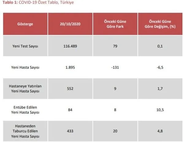 Türkiye'nin yeni koronavirüs vaka haritası yayınlandı - 2