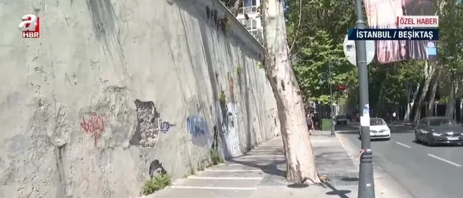 İstanbul’un meşhur caddesinde duvar çökme tehlikesi! Ölümle yan yana yürüyüş - 3