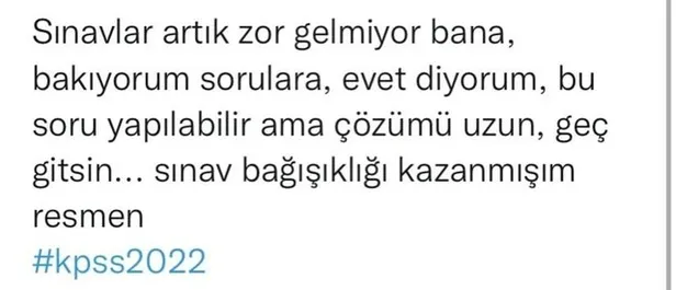 KPSS 2022 zor muydu kolay mıydı? KPSS Lisans sınav yorumları: KPSS bu yıl nasıldı? Twitter, Facebook... - 2