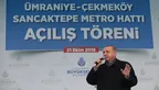 Başkan Erdoğan Üsküdar-Çekmeköy-Sancaktepe metro hattının açılışında konuştu