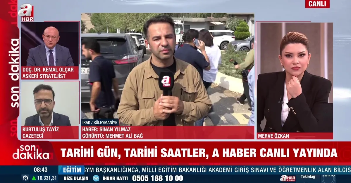 PKK silah bırakıyor! A Haber sahada