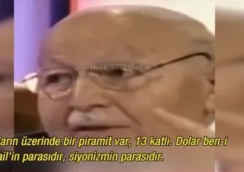 Merhum Başbakan Erbakan 1 doların sırrını işte böyle anlatmıştı: Siyonizmin parasıdır!