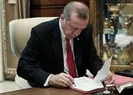 Başkan Erdoğan imzaladı! Karar Resmi Gazetede