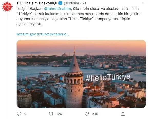 cumhurbaskanligindan-hello-turkiye-kampanyasi-1642113824307.jpg Cumhurbaşkanlığından "Hello Türkiye" kampanyası - 2